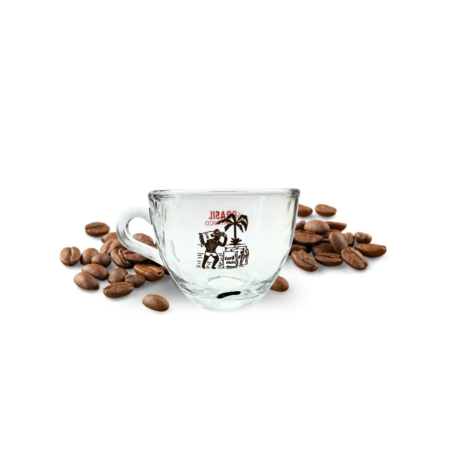Tazza da caffè in vetro 1pz