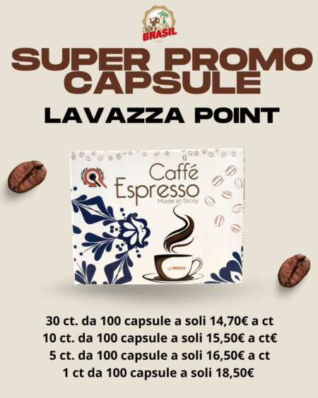 PROMO Scatole capsule compatibili Lavazza Point