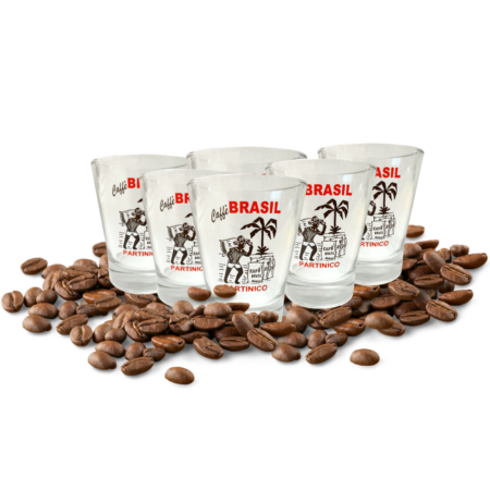 Bicchierini da caffè in vetro 6pz